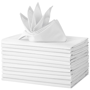 Servilletas de Tela 100% Algodón para Bodas, Cenas, Restaurantes, Hoteles, Aerolíneas, Servilletas de Tela Reutilizables - Product Image 2