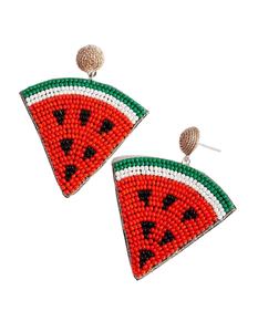 Pendientes de cuentas de semillas de moda de lujo bordados a mano pendientes de cuentas de semillas de limón súper divertidos y lindos pendientes de cuentas de semillas de limón de la India - Product Image 4