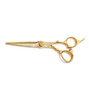 Chapado en oro Color caliente peluquero peluquería tijeras nuevo diseño hermoso peluquero corte de pelo forma tijeras - Product Image 6