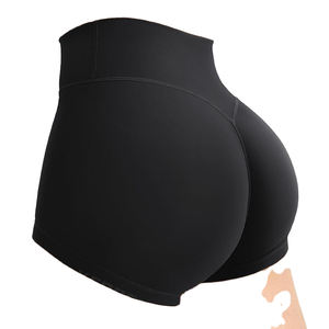 Shorts Deportivos de Cintura Alta para Mujer, Shorts de Yoga sin Costuras, Leggings de Gimnasio con Efecto Levanta Glúteos, Ropa Deportiva - Product Image 3