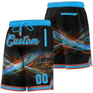 Shorts de sport en toile respirante et coupe-vent pour hommes, personnalisables, à faible MOQ, pour la course et la gym, avec taille élastique - Product Image 4