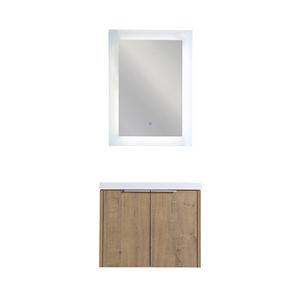 24-Inch <b>Small</b> Bathroom <b>Cabinet</b> Soft Close Doors Float Mounting Design <b>Sink</b>-IMO(KD-Packing) <b>Kitchen</b> Bathroom Vanities 24x18-00624 - Product Image 2