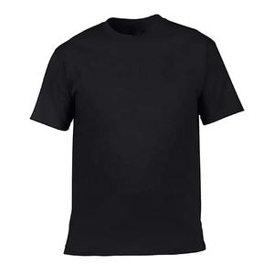 Camiseta de algodón para hombre, cuello redondo, manga corta, premium, suave, transpirable, de secado rápido, informal, para uso diario, OEM, ODM, venta al por mayor - Product Image 1