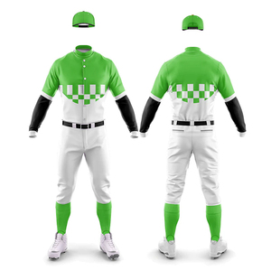 Uniforme de Béisbol Personalizado para Equipos Profesionales con Tela Resistente y Diseño Deportivo Moderno - Product Image 2