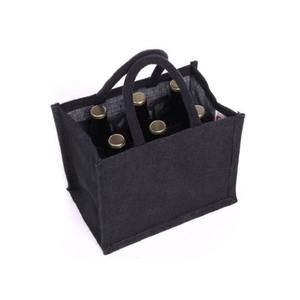 Gran Venta de Bolsas de Vino Extra Grandes de Yute Personalizables de Alta Calidad a Precios Exclusivos de Proveedor Indio - Product Image 1