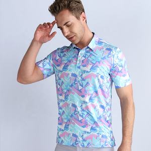 Camiseta Polo de Algodón y Poliéster Sublimada al por Mayor, Personalización de Camisetas para Hombre, Camisetas Polo Bordadas Personalizadas - Product Image 4