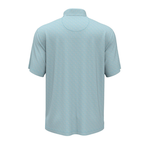 High Quality Men for <b>T</b>-<b>shirt</b> <b>Collar</b> Knitted Custom Logo Quick Dry Breathable Solid Color Golf - Product Image 5