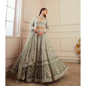 Sequence Work Lehenga Choli para ropa de fiesta Suministros de vacaciones - Product Image 1