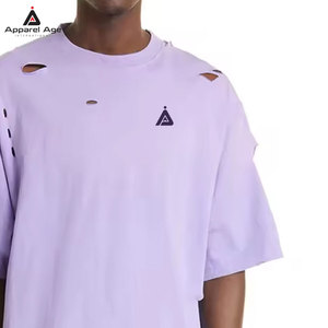 เสื้อยืดผู้ชายลายพิมพ์สไตล์วินเทจ ผ้าฝ้าย 100% ดีไซน์ใหม่สำหรับใส่กลางแจ้ง ทรงหลวม แฟชั่นขายส่ง - Product Image 5