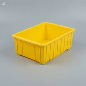 OEM Custom PP Plastic Reinforced <b>Storage</b> Crate <b>Stackable</b> <b>Box</b> - Product Image 2