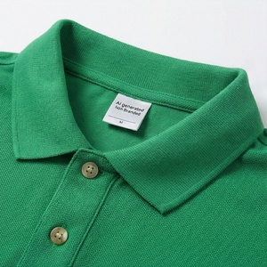 เสื้อโปโลคอปกทรงเข้ารูป แห้งเร็ว ระบายเหงื่อได้ดี แขนสั้น ผ้าโพลีเอสเตอร์ สีพื้น ปักโลโก้ได้ตามต้องการ - Product Image 4