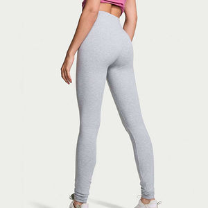 Leggings personnalisés en Spandex/Nylon respirants, antibactériens, taille haute, longueur cheville, pour toutes les saisons - Product Image 3