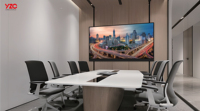 Solution complète de système audio et d'amplification sonore pour salle de conférence multifonctionnelle avec affichage LED tout-en-un
