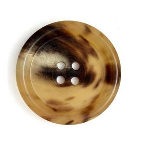 Boutons en corne classiques de qualité supérieure, finition polie, écologiques, durables, faits à la main, en corne de buffle naturelle, tailles personnalisées, artisanat - Product Image 4