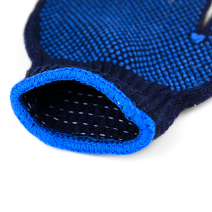 Guantes de Seguridad de Uso General, Guantes de Trabajo de Algodón con Textura de Microdiamantes en Relieve, Puño de Punto Antideslizante - Product Image 4