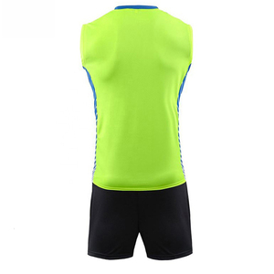 Matériaux de qualité supérieure, 100% polyester, respirant, uniforme de volley-ball à manches courtes, design personnalisable, vêtements de sport anti-transpiration - Product Image 4