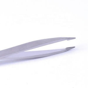Professional Customized Double Sided Pointed Stainless Steel Lightweight Luxury <b>Eyebrow</b> <b>Tweezer</b> Precision Hair Removal Beauty - Product Image 3
