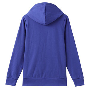Sweat à capuche uni confortable pour homme en molleton de coton avec poche kangourou et capuche ajustable, style streetwear décontracté - Product Image 2