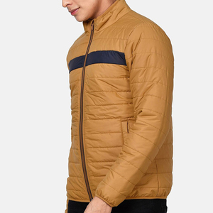 Custom Made Men's Puffer <b>Jacket</b> High Quality Fabric New Design Stand High Street Fashionable Long Sleeves Casual Men's <b>Jackets</b> - Product Image 3