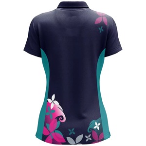 Camisetas Polo Sublimadas de Manga Corta para Mujer, Estilo Casual, Venta al Por Mayor, Alta Calidad, con Logotipo Personalizado - Product Image 4