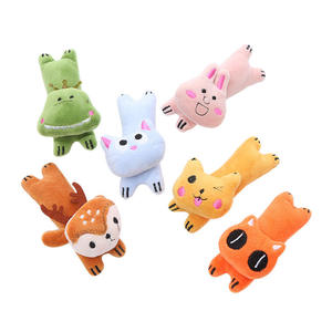 Jouet à mâcher interactif et robuste pour chat, en peluche douce en forme d'animal mignon, pour chien et chat, avec herbe à chat, vente en gros, nouveauté, fournitures pour animaux de compagnie - Product Image 3