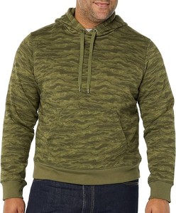 Sudadera con capucha para hombre de poliéster lavado de alta calidad, sudaderas con capucha personalizadas de algodón/poliéster para hombre - Product Image 1
