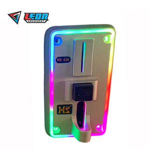 Münzbetriebener Greifautomat mit Münzschlitz, Metallkonstruktion, Blinklicht, Arcade-Zubehör, Englisch - Product Image 2