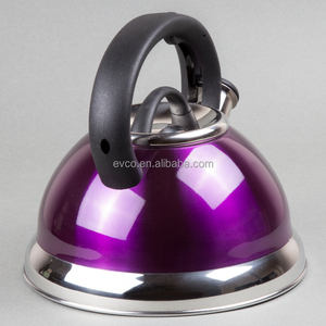 Alexa 3.0 Qt. Stainless Steel Whistle Kettle in Purple Color - Product Image 5