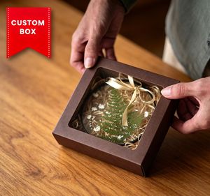 Caja de Regalo Versátil de Cartón Kraft para Empaque de Té, Servicio OEM/ODM, Caja de Té Personalizada de Alta Calidad con Impresión a Todo Color y Diseño de Logotipo - Product Image 1