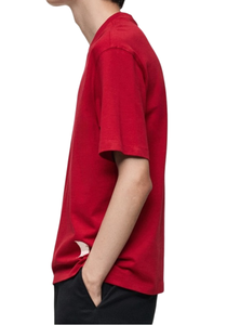 T-shirt pour homme de haute qualité 100% coton, coupe classique, col carré, impression numérique sur le devant, respirant, séchage rapide, satin formel - Product Image 6