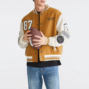 Veste d'hiver pour homme de qualité supérieure, nouvelle mode, coupe ajustée, style Lettermen personnalisé, veste d'hiver durable pour homme - Product Image 4