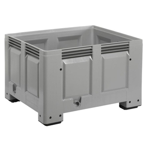 Agricultural Logistics Plastic Pallet Box Large <b>Stackable</b> <b>Storage</b> <b>Container</b> for Bulk Produce Handling - Product Image 2