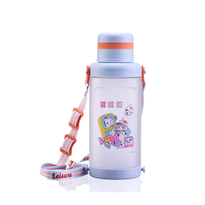 Botella ecológica de 1200 ml para niños, portátil, de policarbonato, resistente a fugas, para deportes, camping, escuela y actividades al aire libre, venta al por mayor. - Product Image 1