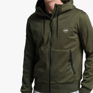 Custom Men's Hooded Softshell <b>Jacket</b> <b>Waterproof</b> Windproof Full Zip Outdoor Hiking Workwear <b>Winter</b> OEM Logo Wholesale - Product Image 3