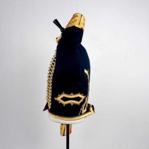 เสื้อแจ็คเก็ตฮุสซาร์ โดลเมน, เสื้อแจ็คเก็ตขนสัตว์สีดำสไตล์นโปเลียน ชุดคอสตูม - Product Image 2