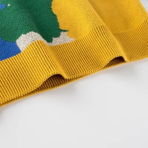 Pull en acrylique pour garçons, doux et confortable, tricoté de qualité supérieure, à rayures, pour l'automne, décontracté et confortable - Product Image 3