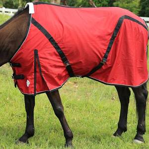 Top Rated Horse Fleece <b>Blanket</b> Turnout Rug Ripstop Fabric Anti-Bacterial Lining Outdoor Field Turnout Horse <b>Waterproof</b> Rug - Product Image 4
