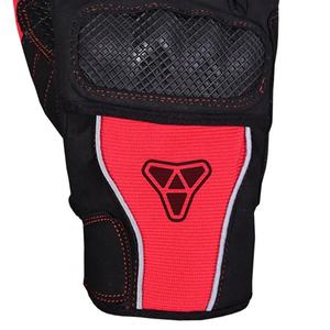 Deportes al aire libre dedo completo motocicleta Motocross guantes Unisex alta calidad piel de oveja fibra de carbono transpirable pantalla táctil - Product Image 6