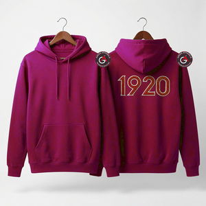 Zeta Phi Beta Sorority เสื้อฮู้ดปักผ้าฟลีซสำหรับผู้หญิง | ZPB Sorority Chenille เสื้อจ๊อกกิ้งปักลายสำหรับผู้หญิงสไตล์ที่กำหนดเอง - Product Image 5