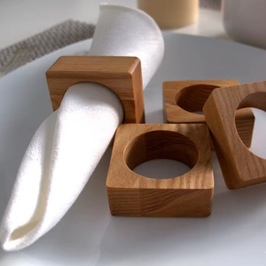 <b>Top</b> Sale Wooden Napkin Rings for <b>Table</b> <b>Decoration</b> at Kitchen Hotel Restaurant & <b>Wedding</b> Parties Manufacturer - Product Image 1