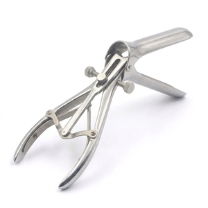 Espéculo Vaginal de Acero Inoxidable Premium, Instrumento de Examen Ginecológico Tipo Cusco, Autorretenible con Tornillo Ajustable DETAIN - Product Image 4