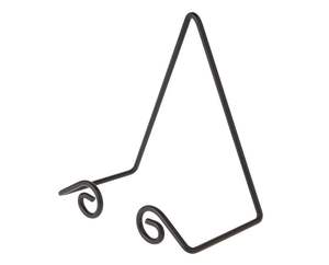 Support moderne en métal pour assiettes, présentoir simple pour comptoir de cuisine, table, look épuré, support domestique - Product Image 1