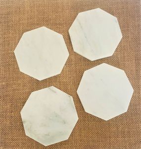 <b>Marble</b> <b>Coasters</b> Custom Engraved for kitchenware and restaurants brass rim <b>Marble</b> <b>Coasters</b> for Drinks By Handmade Collection - Product Image 6