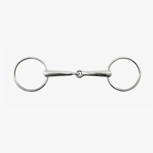 Bocado de alta calidad con revestimiento de goma y articulaciones de acero inoxidable para entrenamiento y control de caballos. - Product Image 6