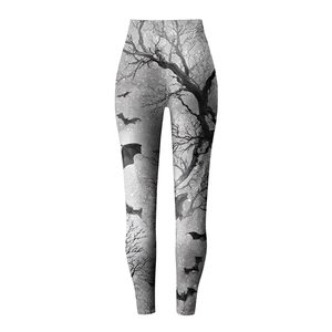 Leggings Bohemios de Cintura Alta con Estampado Paisley, Control de Abdomen, Tejido Elástico de Spandex, Pantalones de Yoga para Mujer - Product Image 3