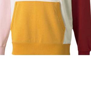 Sweat-shirt à capuche color block pour homme, coupe oversize, en coton French Terry, style décontracté automne, coupe ajustée 2026 - Product Image 2