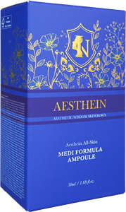 AESTHEIN Medi Formula Ampoule Serum 50ml PDRN Fullerene Extracto de Oro Niacinamida Péptido Calmante Blanqueador Cuidado de la Piel - Product Image 4