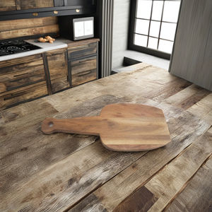 Bloc à découper en bois d'acacia personnalisé émaillé planche à fromage design imprimé pour la maison mariage affaires restaurant hôtel utilisation - Product Image 1