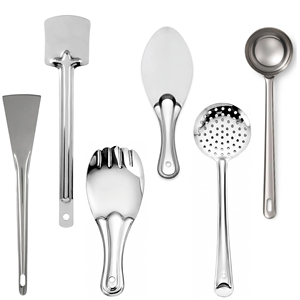 High Quality Stainless Steel Spoon kitchenware 3 pieces <b>Utensils</b> <b>Set</b> With long Handle <b>Cooking</b> Spoon <b>Set</b> - Product Image 5