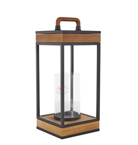 Eid Decor Metal Candle <b>Lantern</b> at Wholesale Price <b>Black</b> Enamel Finished Metal Candle <b>Lantern</b> - Product Image 2